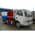 Dongfeng small hook lift garbage truck,5m3 new garbage truck